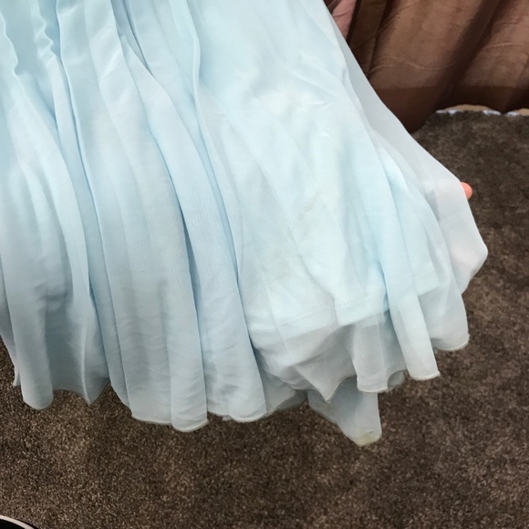 Baby blue prom dress - Picture 3 of 5